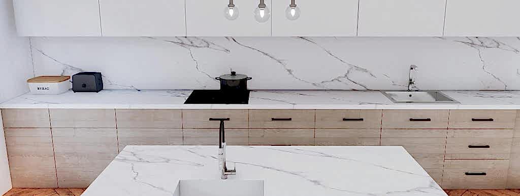 Lamar - Rome Mutfak Tezgahı